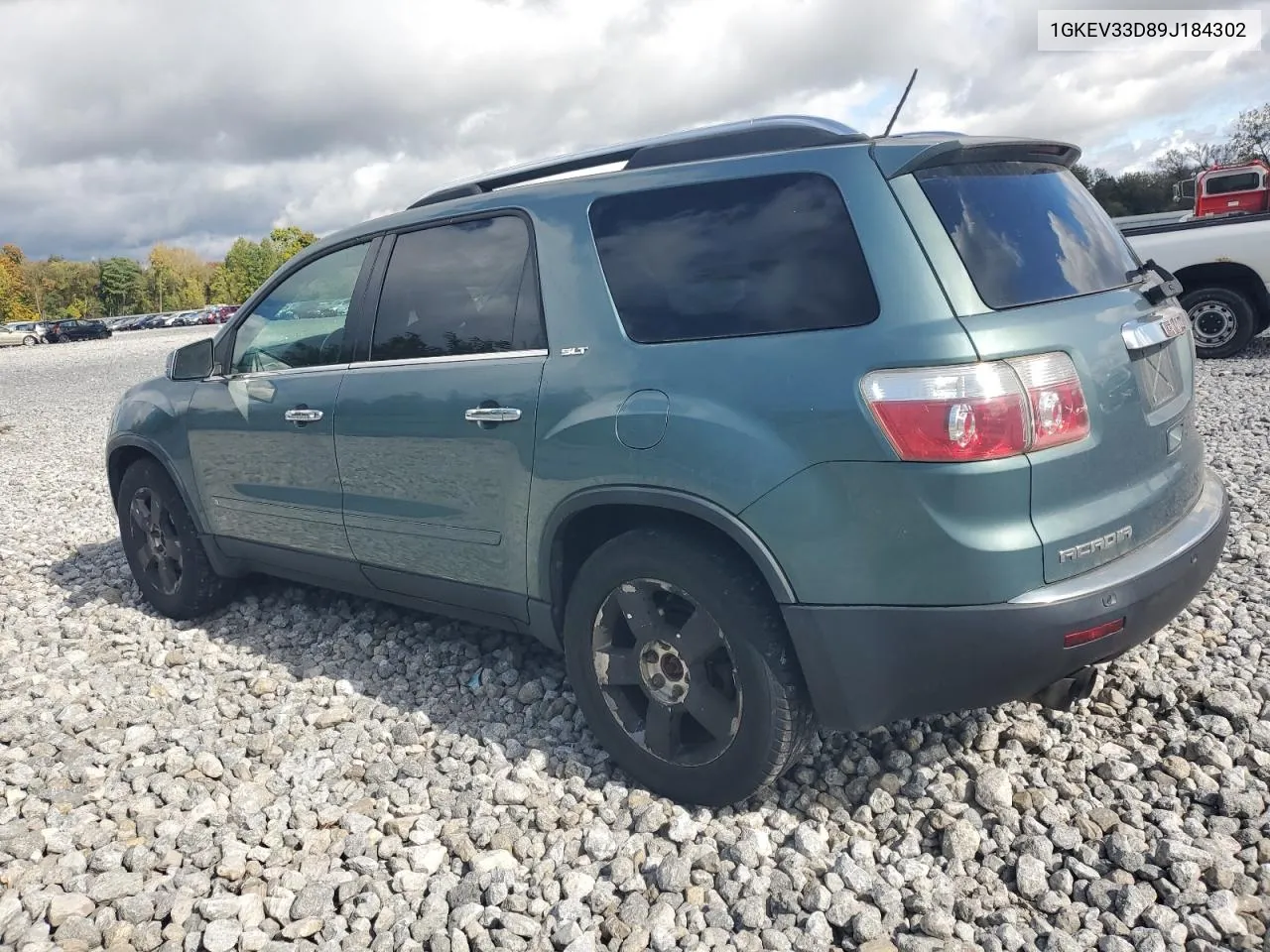 2009 GMC Acadia Slt-2 VIN: 1GKEV33D89J184302 Lot: 75404184