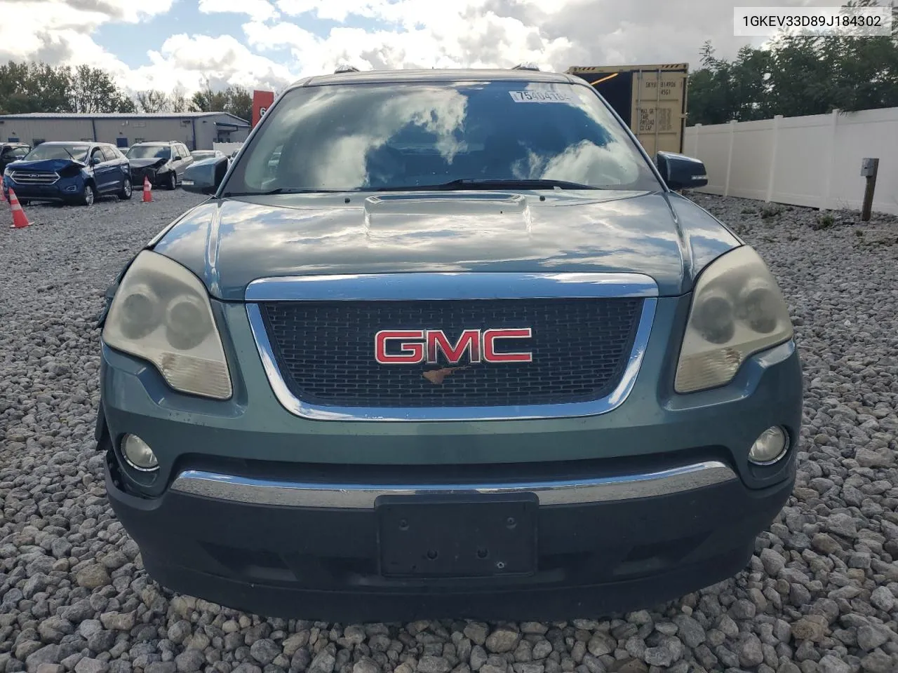 1GKEV33D89J184302 2009 GMC Acadia Slt-2