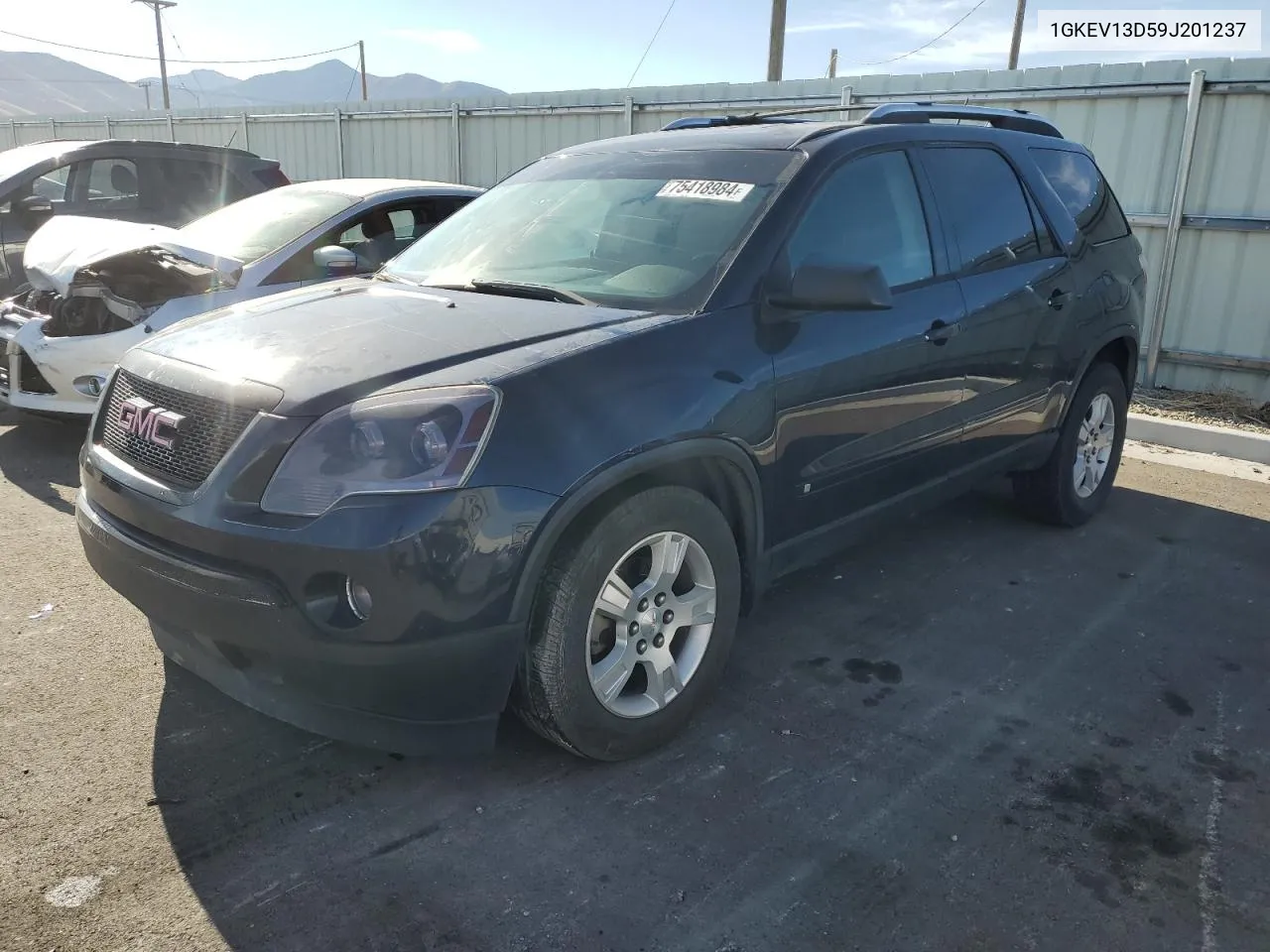 1GKEV13D59J201237 2009 GMC Acadia Sle