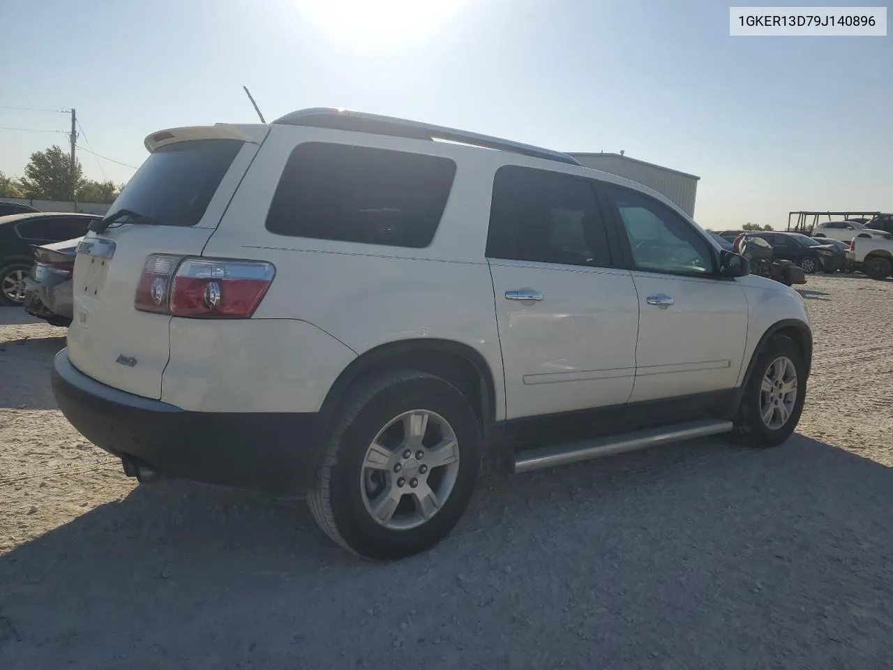 2009 GMC Acadia Sle VIN: 1GKER13D79J140896 Lot: 76259974