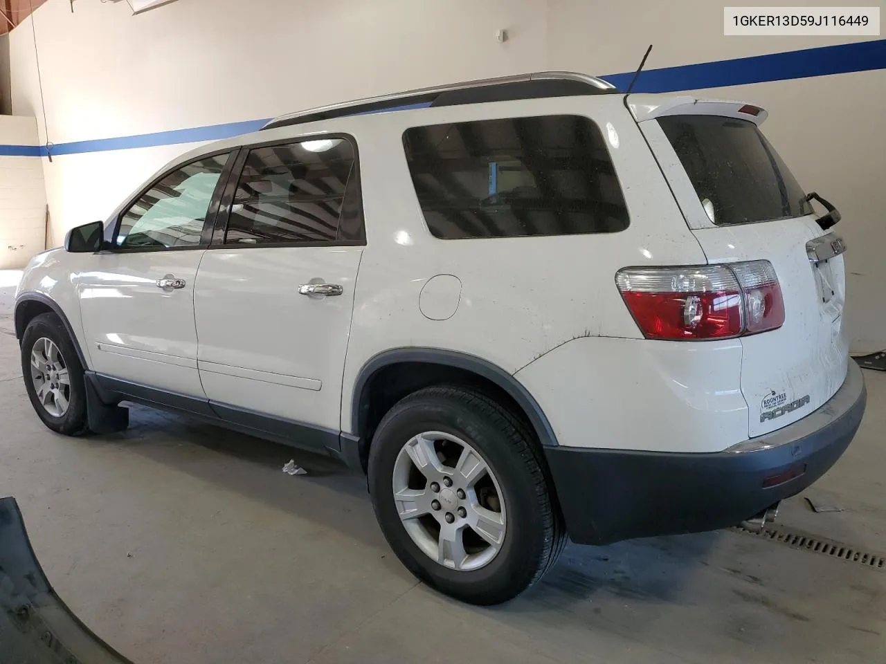 2009 GMC Acadia Sle VIN: 1GKER13D59J116449 Lot: 76554214