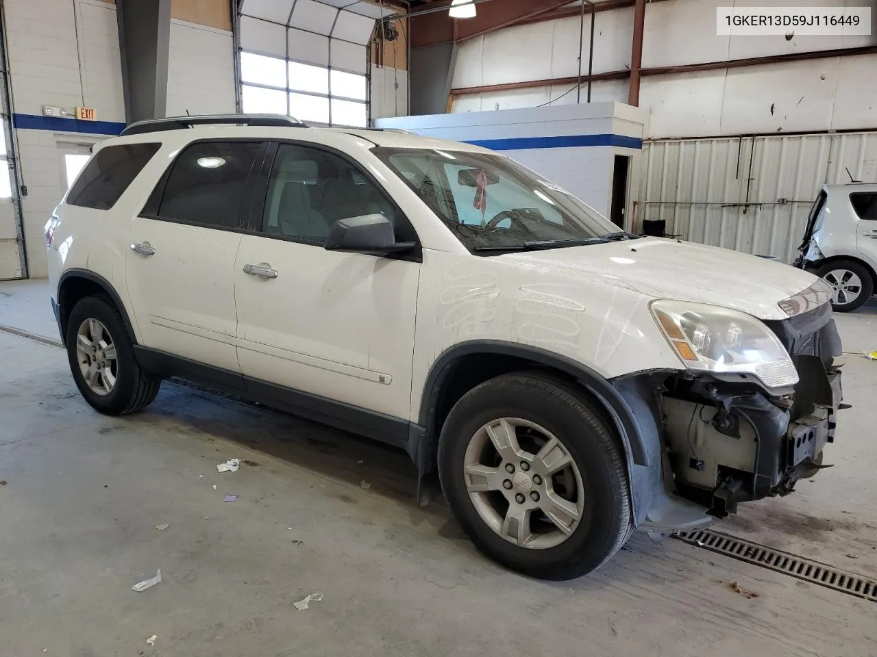 2009 GMC Acadia Sle VIN: 1GKER13D59J116449 Lot: 76554214