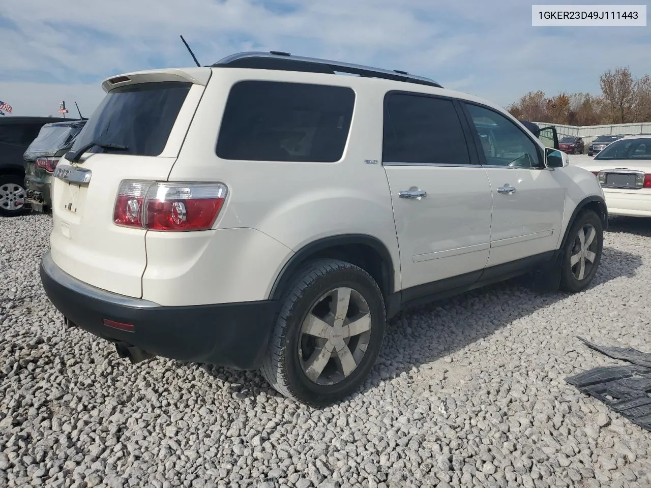 2009 GMC Acadia Slt-1 VIN: 1GKER23D49J111443 Lot: 76932634