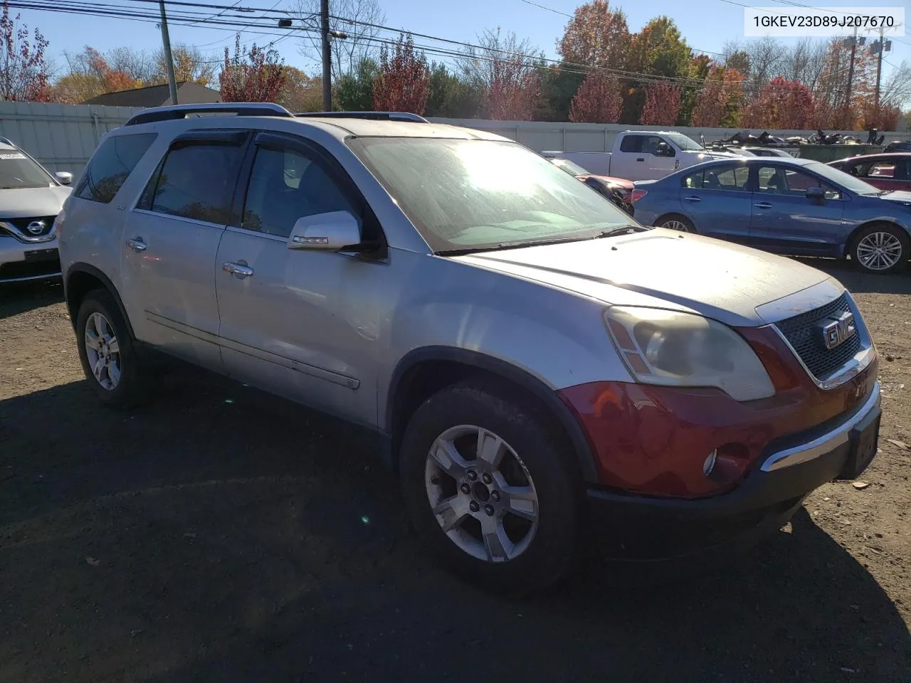 2009 GMC Acadia Slt-1 VIN: 1GKEV23D89J207670 Lot: 77179774