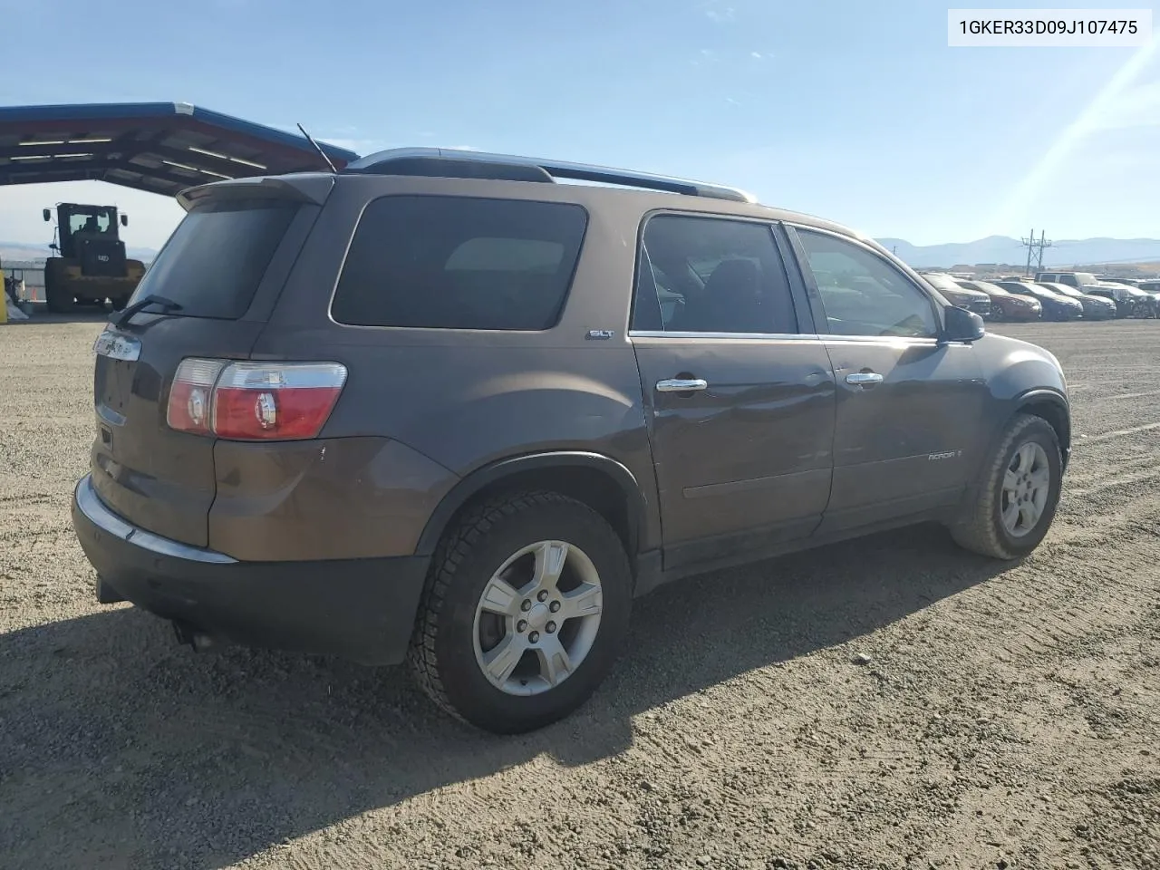 2009 GMC Acadia Slt-2 VIN: 1GKER33D09J107475 Lot: 77897184