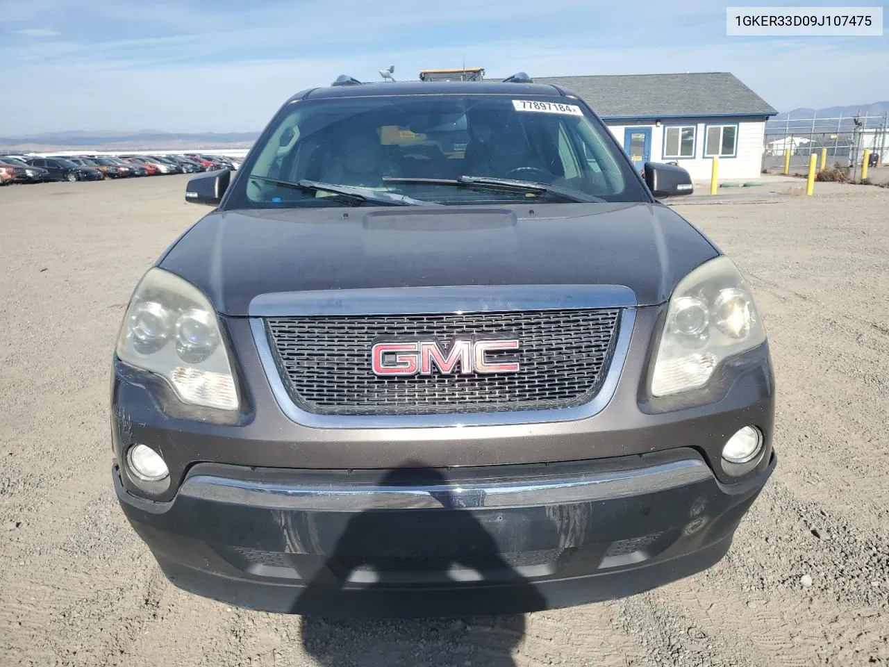 2009 GMC Acadia Slt-2 VIN: 1GKER33D09J107475 Lot: 77897184