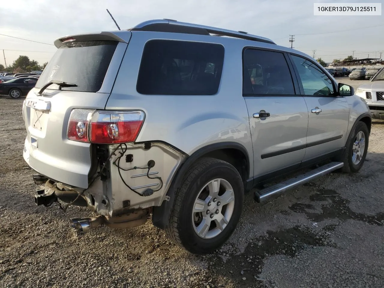 2009 GMC Acadia Sle VIN: 1GKER13D79J125511 Lot: 79771374