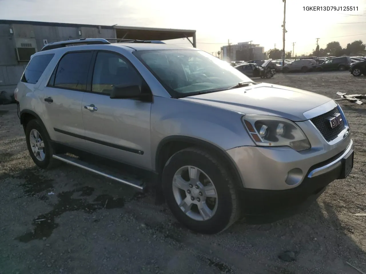 2009 GMC Acadia Sle VIN: 1GKER13D79J125511 Lot: 79771374