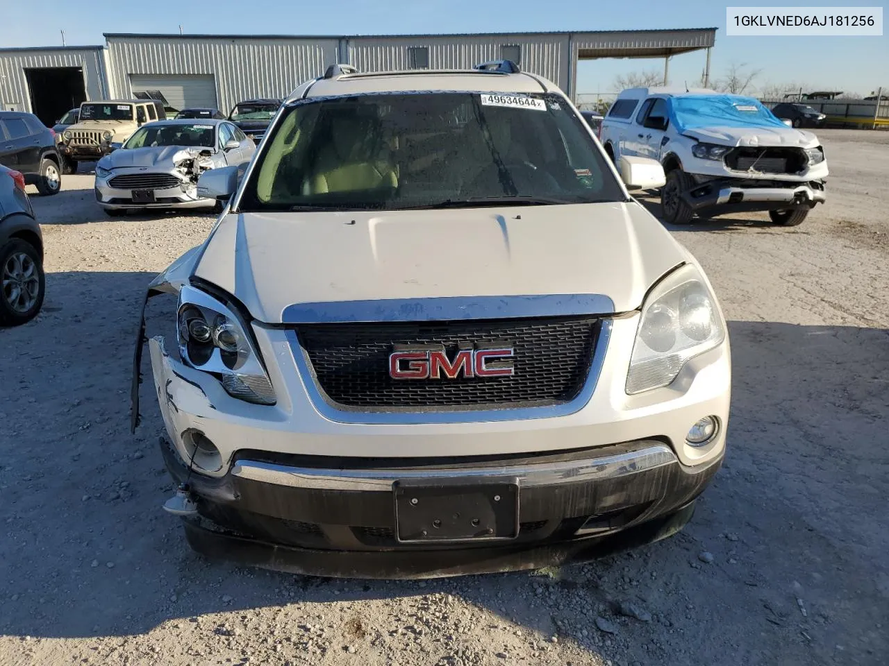 2010 GMC Acadia Slt-2 VIN: 1GKLVNED6AJ181256 Lot: 49634644