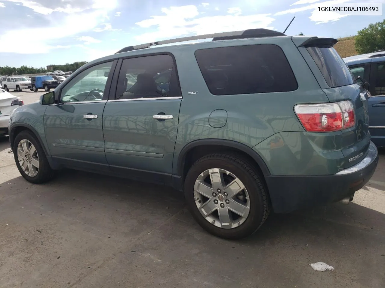 2010 GMC Acadia Slt-2 VIN: 1GKLVNED8AJ106493 Lot: 61158374