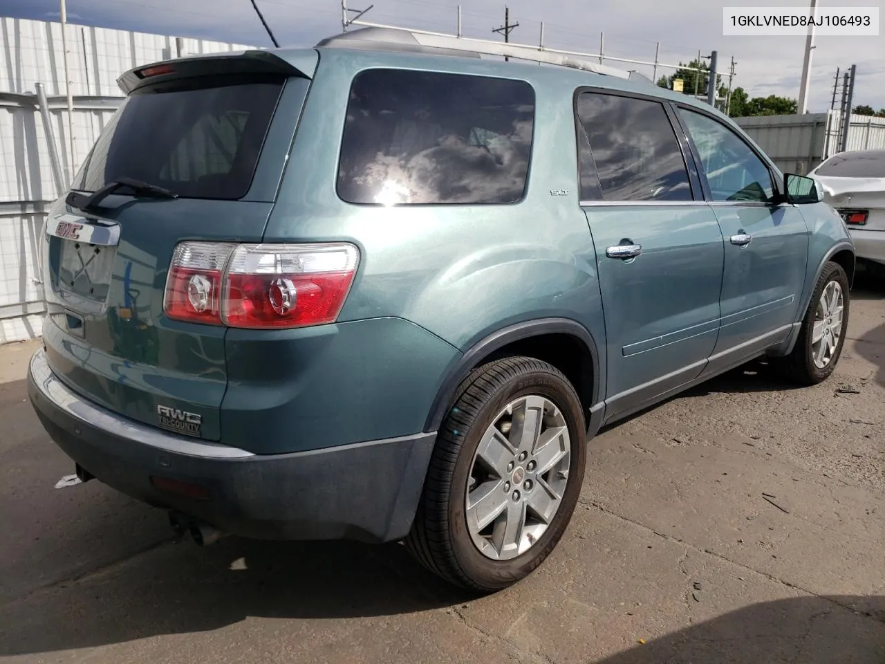 2010 GMC Acadia Slt-2 VIN: 1GKLVNED8AJ106493 Lot: 61158374