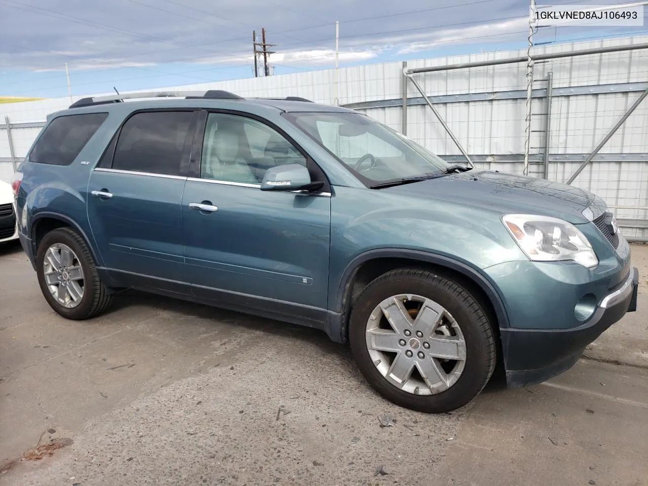 2010 GMC Acadia Slt-2 VIN: 1GKLVNED8AJ106493 Lot: 61158374