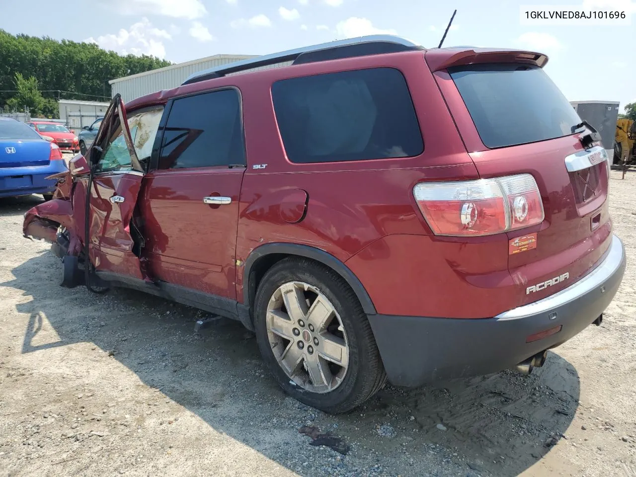 2010 GMC Acadia Slt-2 VIN: 1GKLVNED8AJ101696 Lot: 65224084