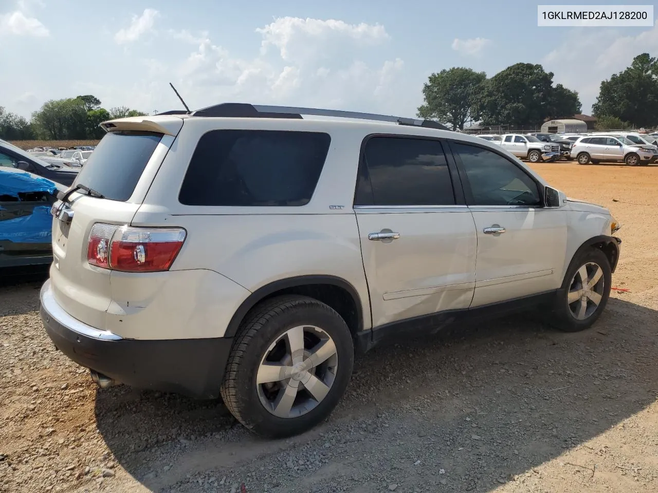 2010 GMC Acadia Slt-1 VIN: 1GKLRMED2AJ128200 Lot: 66607374