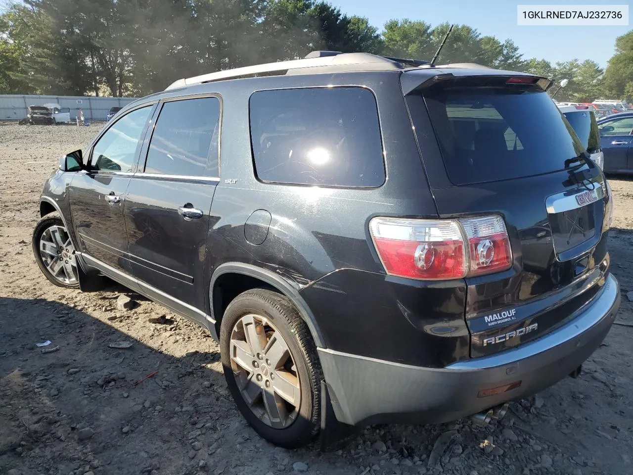 2010 GMC Acadia Slt-2 VIN: 1GKLRNED7AJ232736 Lot: 66937354