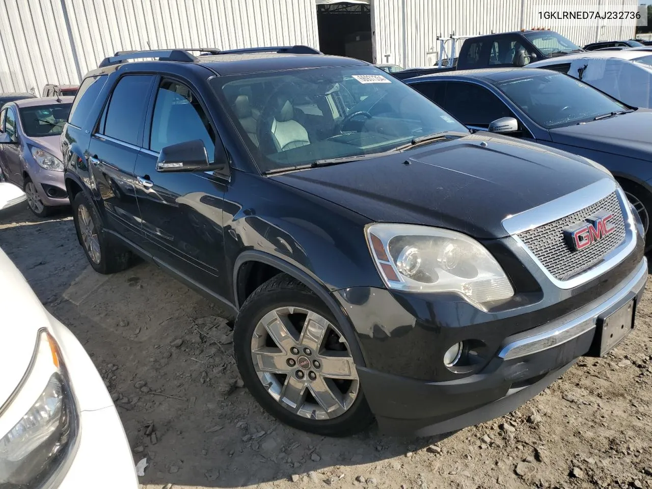 2010 GMC Acadia Slt-2 VIN: 1GKLRNED7AJ232736 Lot: 66937354