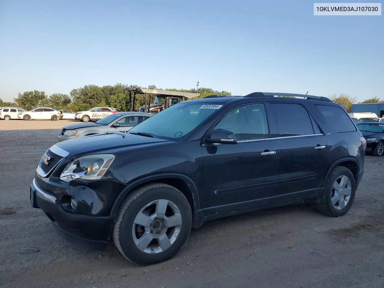 2010 GMC Acadia Slt-1 VIN: 1GKLVMED3AJ107030 Lot: 68682884