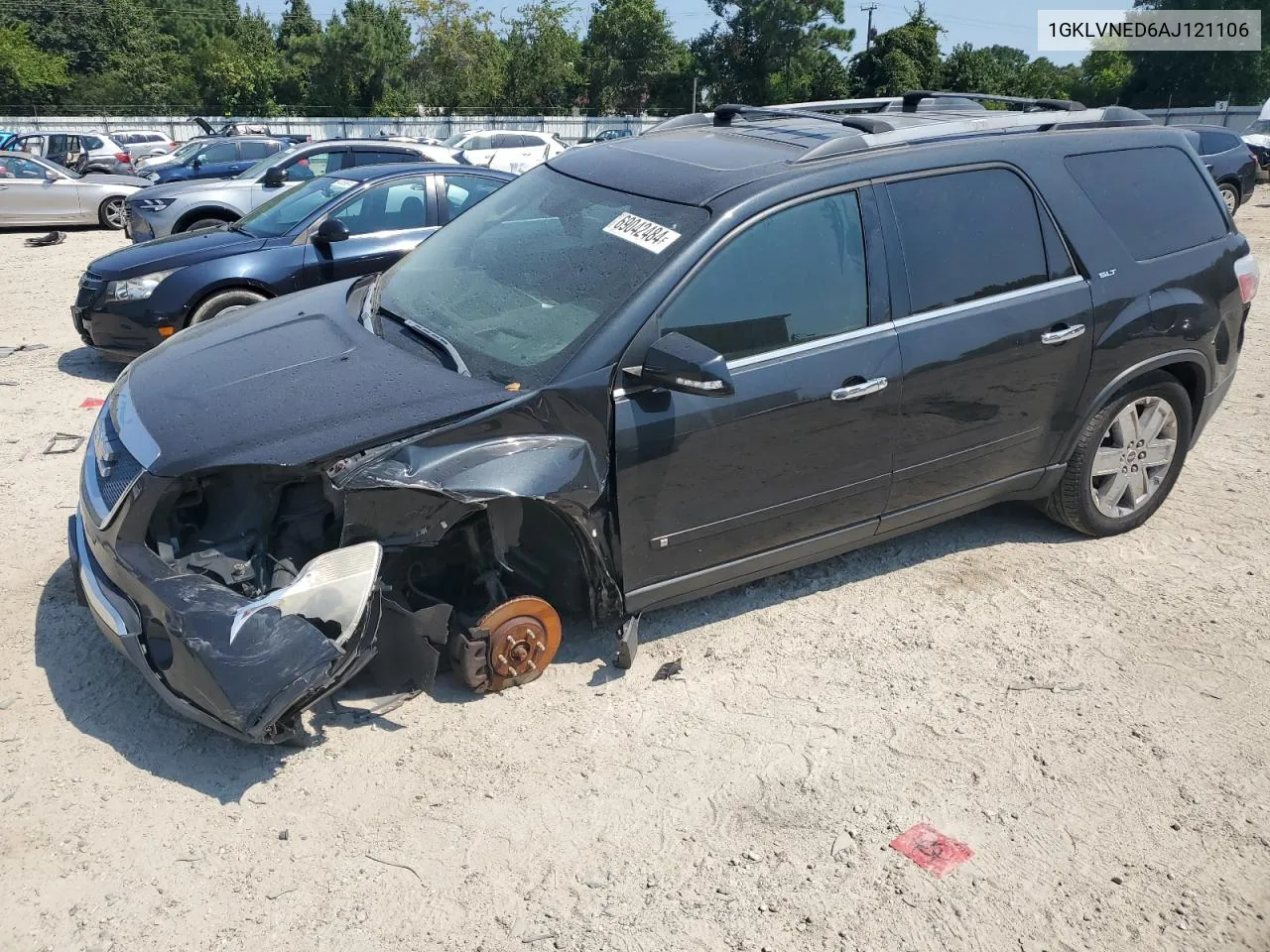 2010 GMC Acadia Slt-2 VIN: 1GKLVNED6AJ121106 Lot: 69042484