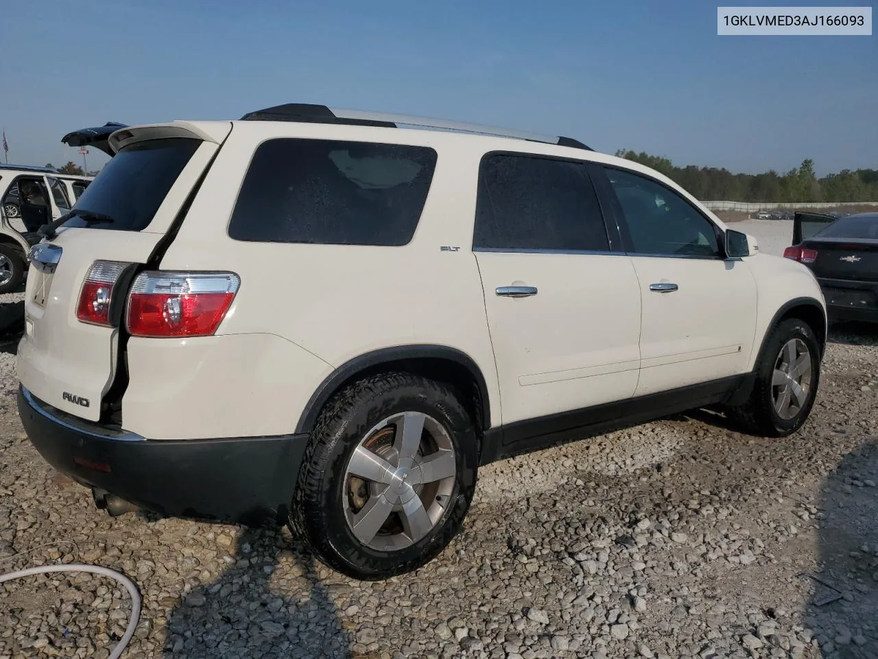 2010 GMC Acadia Slt-1 VIN: 1GKLVMED3AJ166093 Lot: 70421154