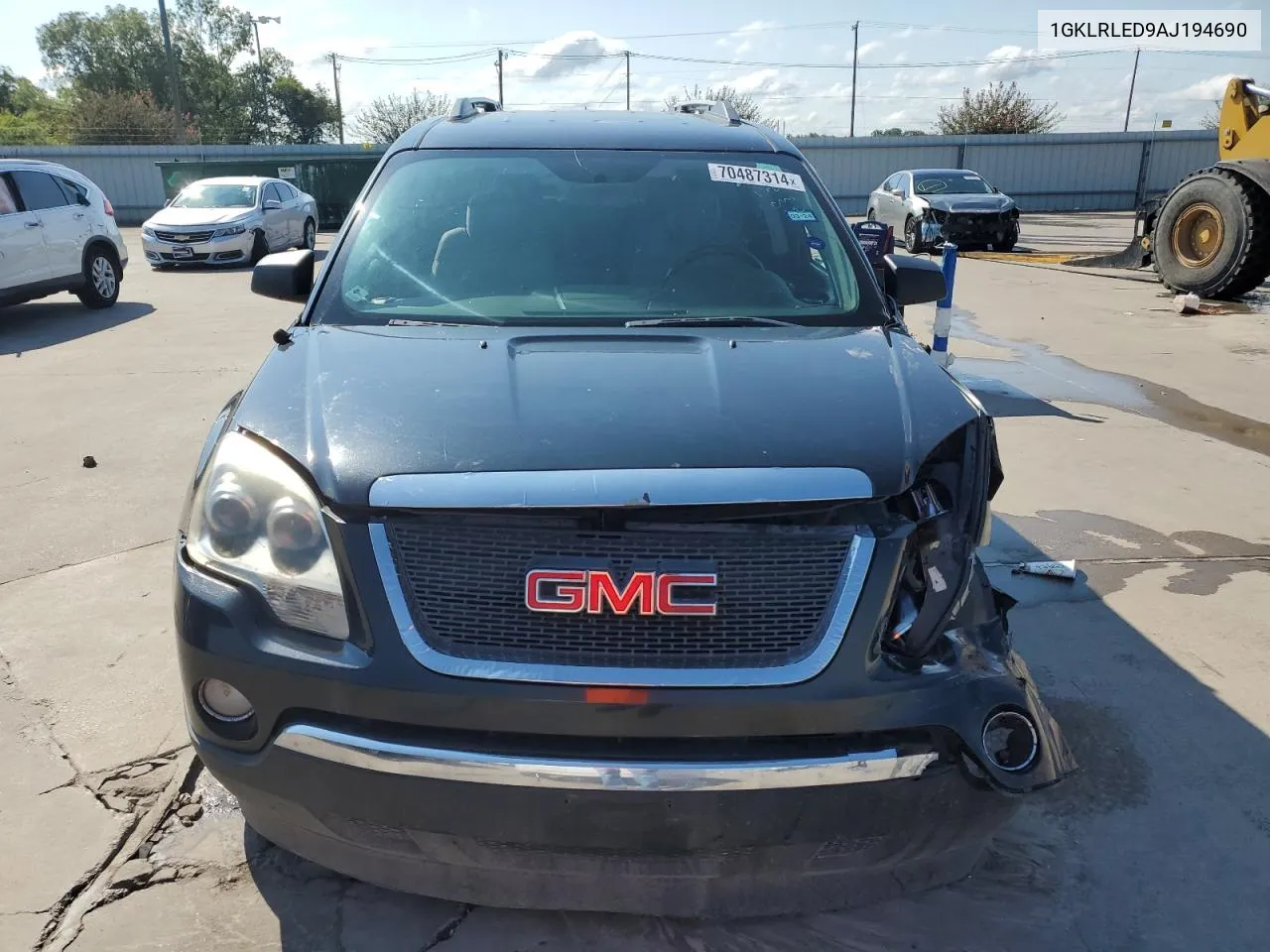 1GKLRLED9AJ194690 2010 GMC Acadia Sle