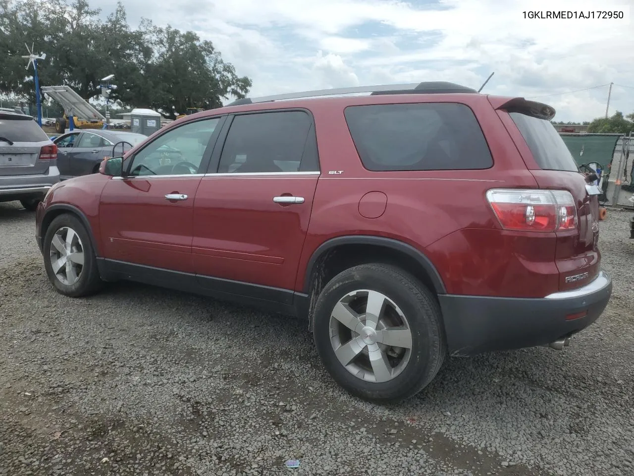 2010 GMC Acadia Slt-1 VIN: 1GKLRMED1AJ172950 Lot: 71062944