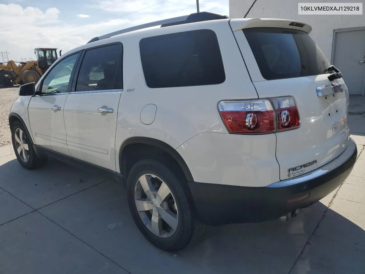 2010 GMC Acadia Slt-1 VIN: 1GKLVMEDXAJ129218 Lot: 71224304