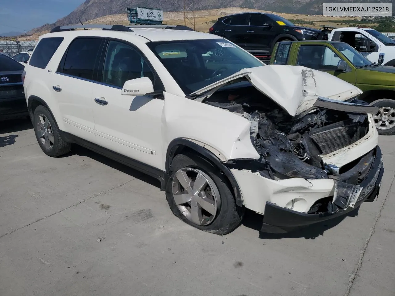 2010 GMC Acadia Slt-1 VIN: 1GKLVMEDXAJ129218 Lot: 71224304