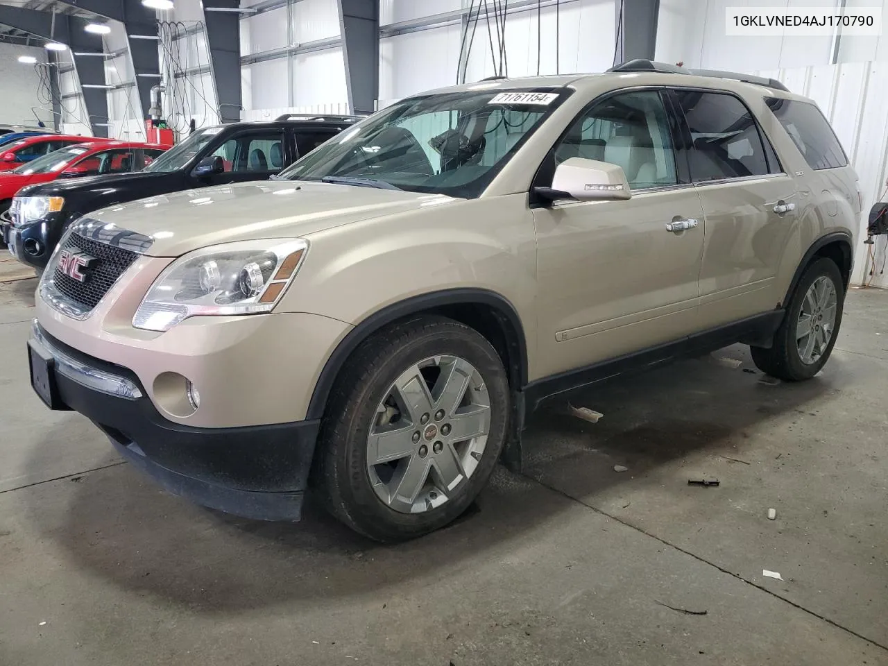 2010 GMC Acadia Slt-2 VIN: 1GKLVNED4AJ170790 Lot: 71761154