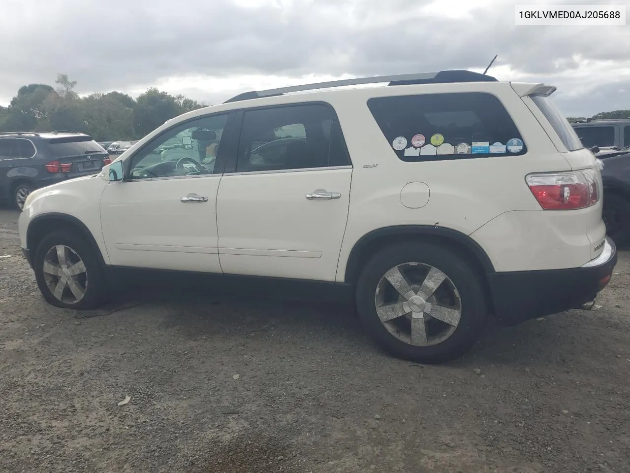 2010 GMC Acadia Slt-1 VIN: 1GKLVMED0AJ205688 Lot: 72212814