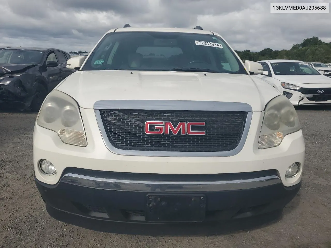 2010 GMC Acadia Slt-1 VIN: 1GKLVMED0AJ205688 Lot: 72212814