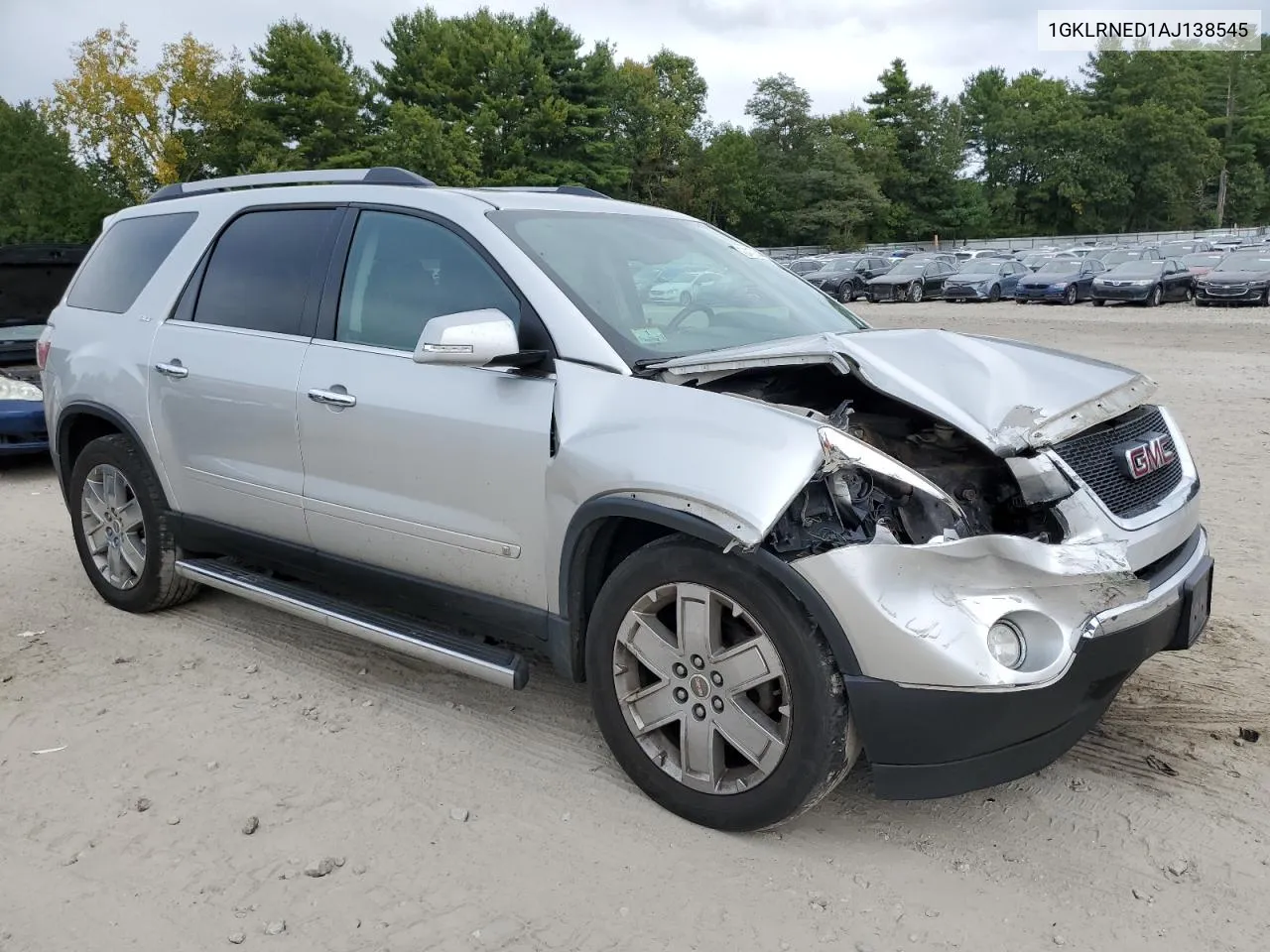 2010 GMC Acadia Slt-2 VIN: 1GKLRNED1AJ138545 Lot: 72410234