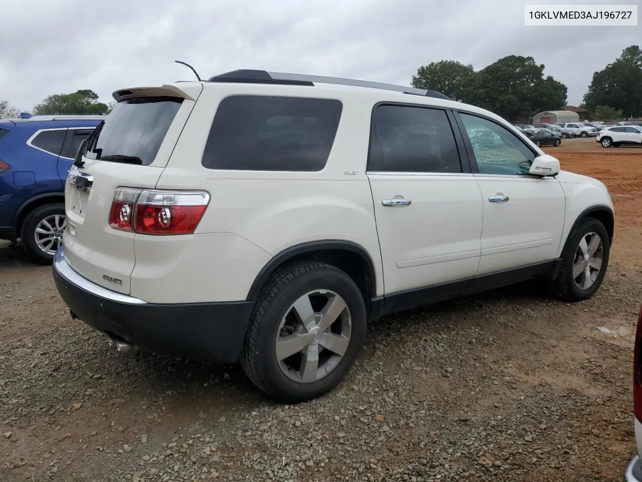 2010 GMC Acadia Slt-1 VIN: 1GKLVMED3AJ196727 Lot: 73024404