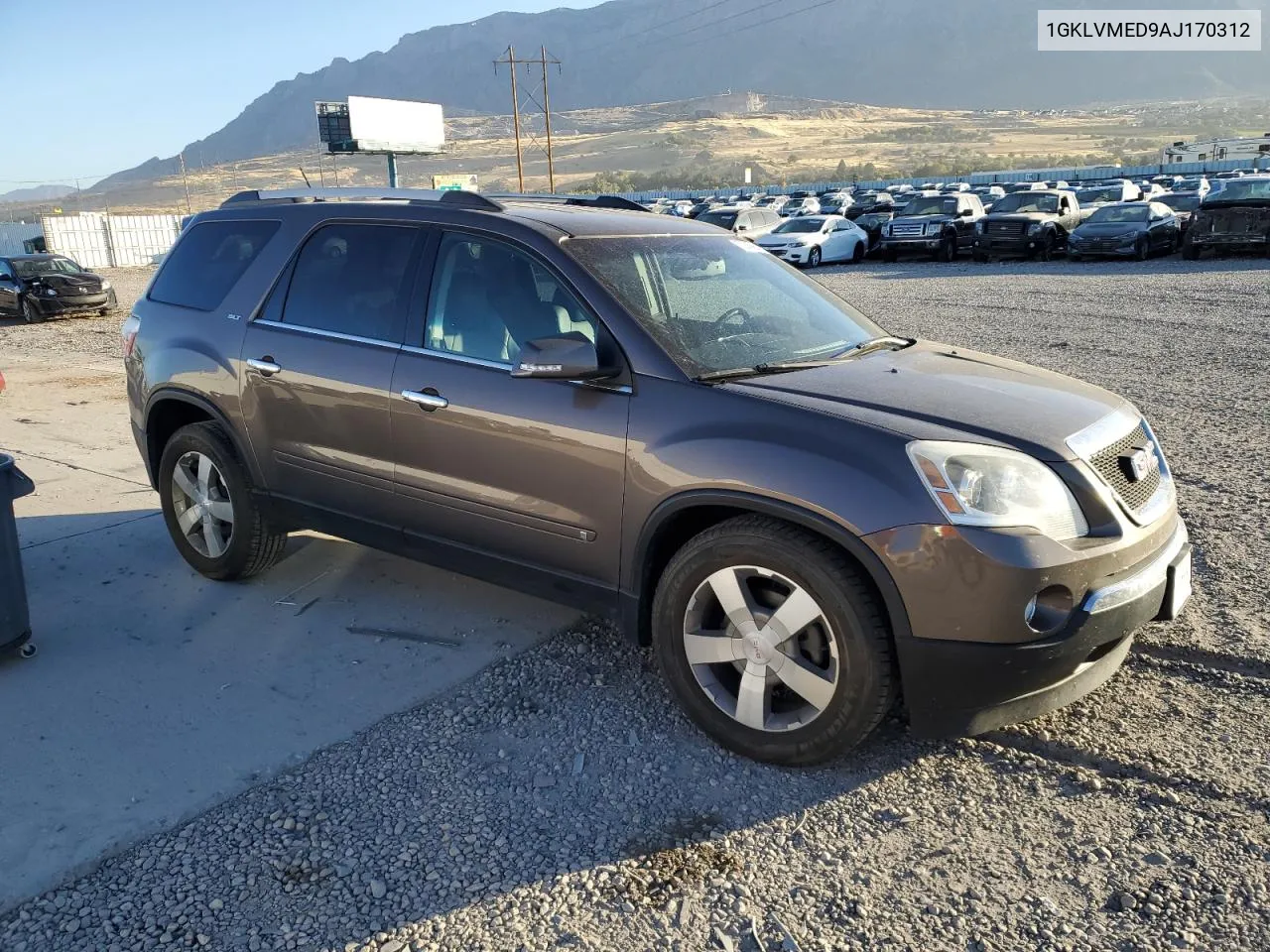 2010 GMC Acadia Slt-1 VIN: 1GKLVMED9AJ170312 Lot: 73845964