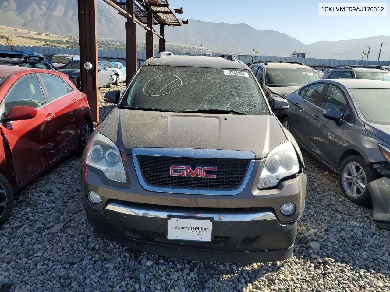 2010 GMC Acadia Slt-1 VIN: 1GKLVMED9AJ170312 Lot: 73845964