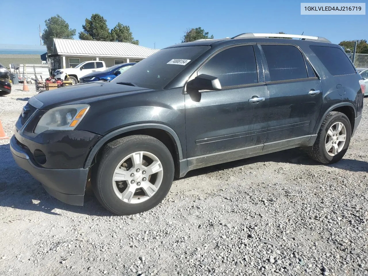 2010 GMC Acadia Sle VIN: 1GKLVLED4AJ216719 Lot: 74888154