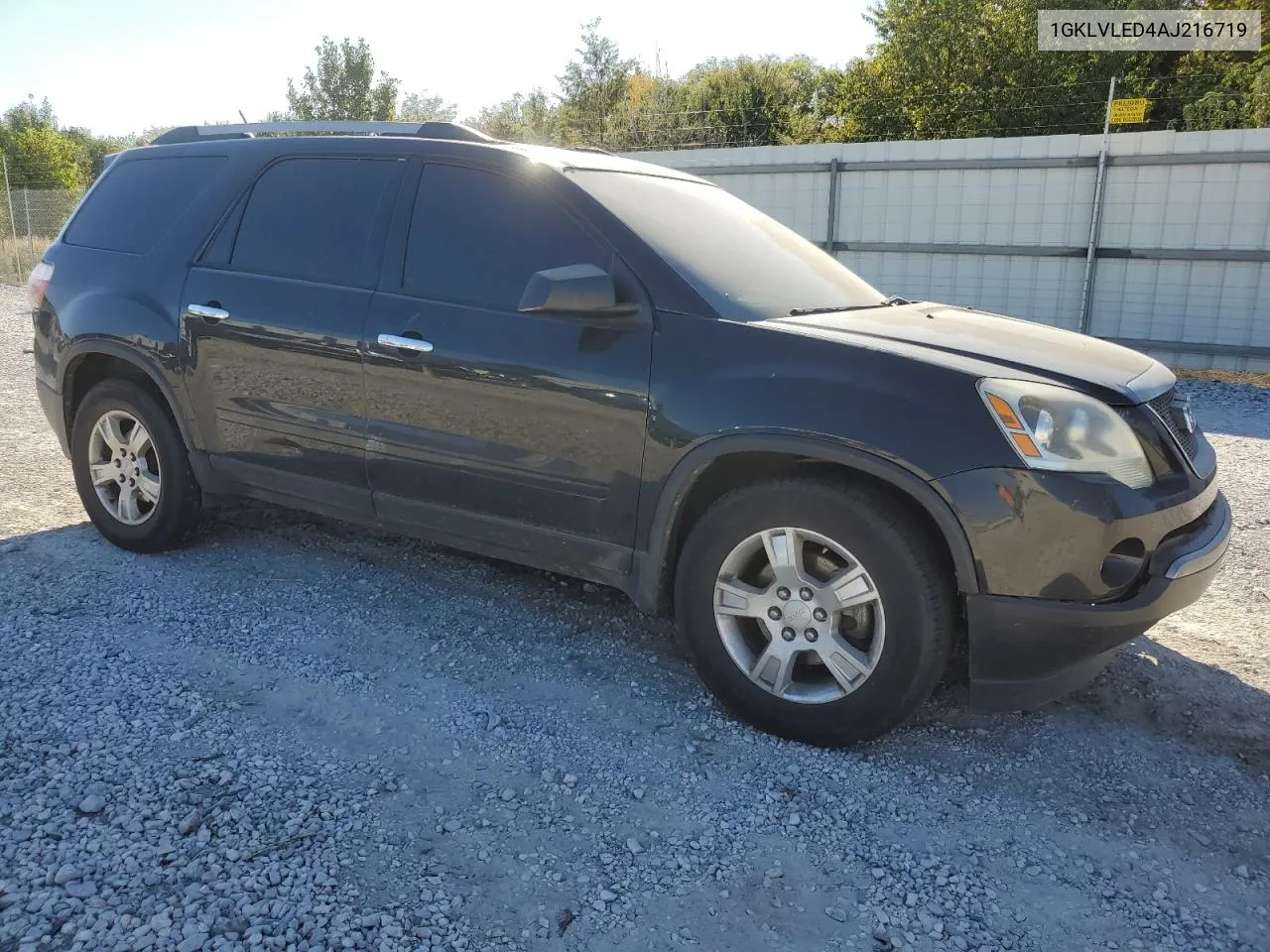 2010 GMC Acadia Sle VIN: 1GKLVLED4AJ216719 Lot: 74888154