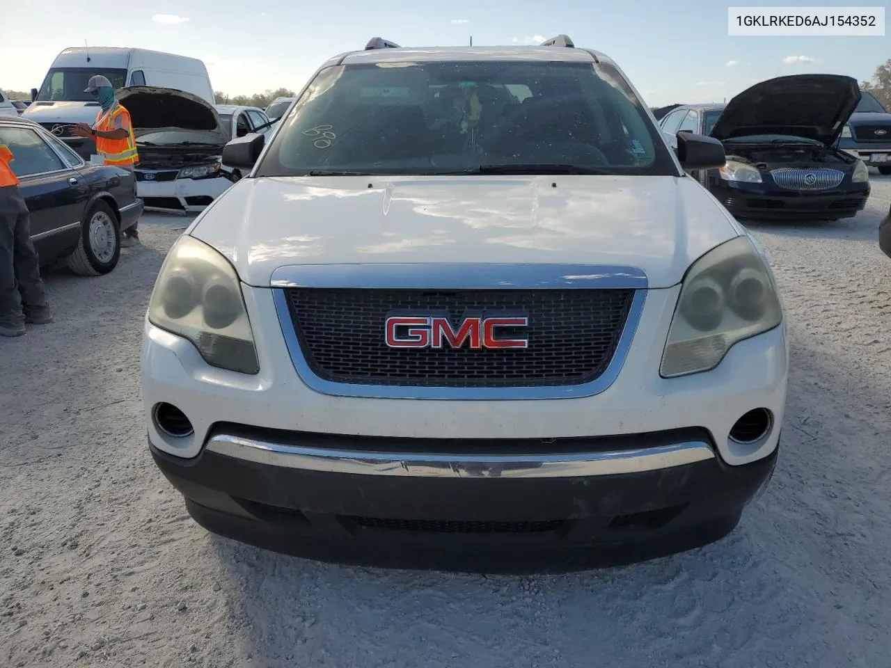 2010 GMC Acadia Sl VIN: 1GKLRKED6AJ154352 Lot: 75266484