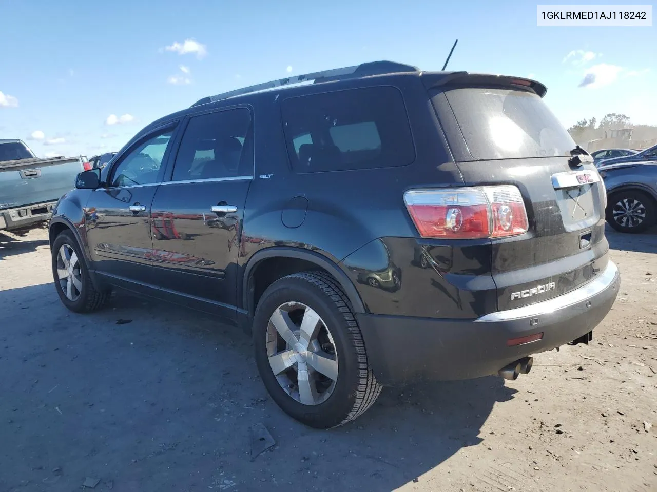 2010 GMC Acadia Slt-1 VIN: 1GKLRMED1AJ118242 Lot: 75704954