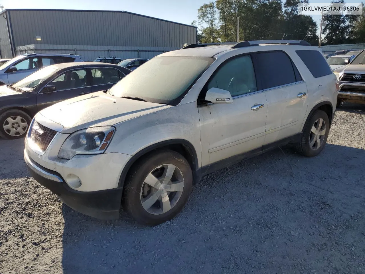 1GKLVMED1AJ196306 2010 GMC Acadia Slt-1