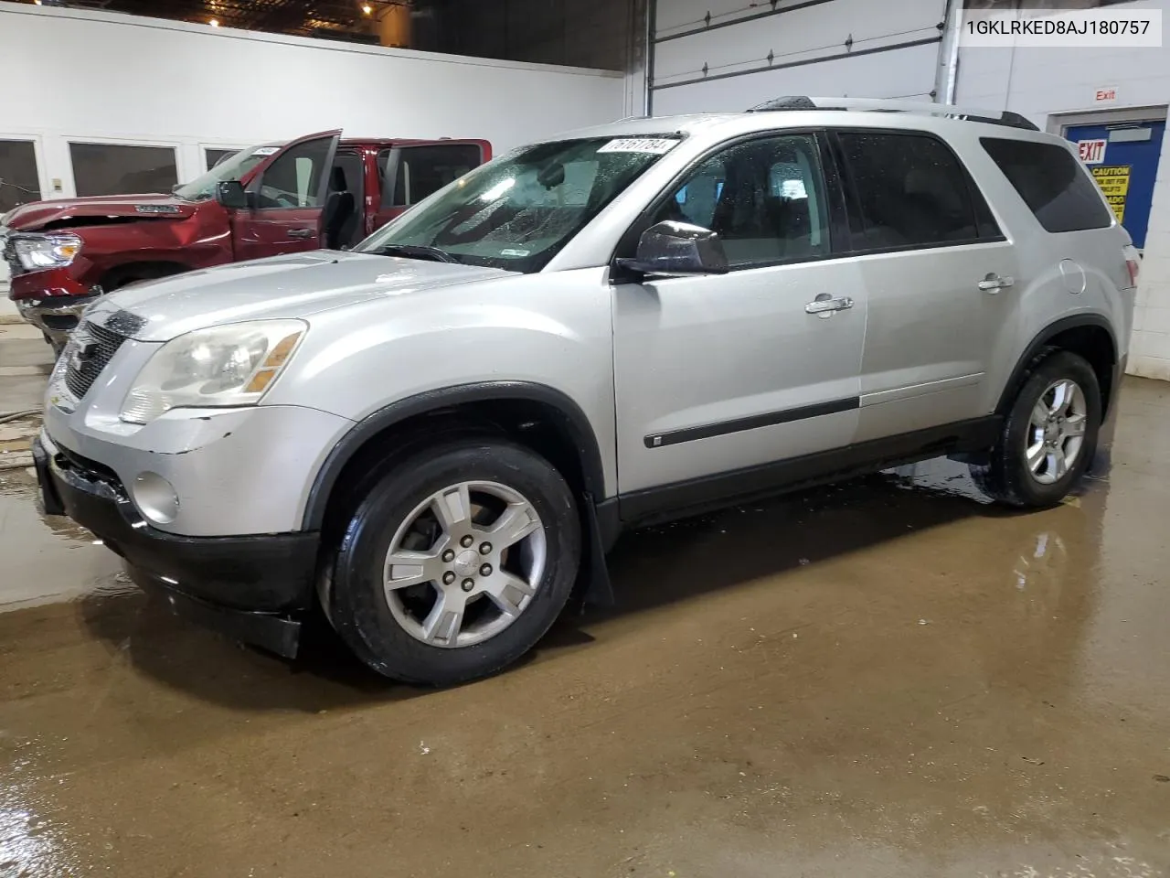 1GKLRKED8AJ180757 2010 GMC Acadia Sl