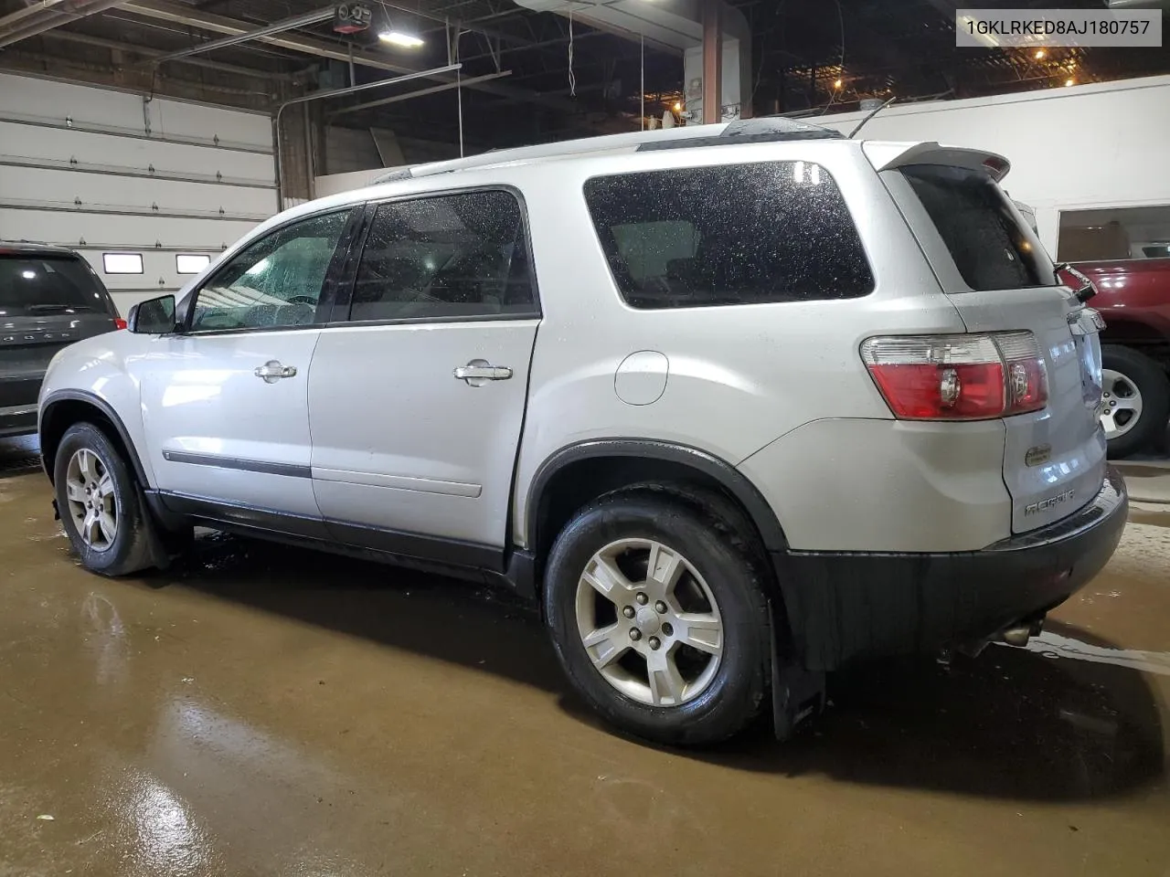 2010 GMC Acadia Sl VIN: 1GKLRKED8AJ180757 Lot: 76161784