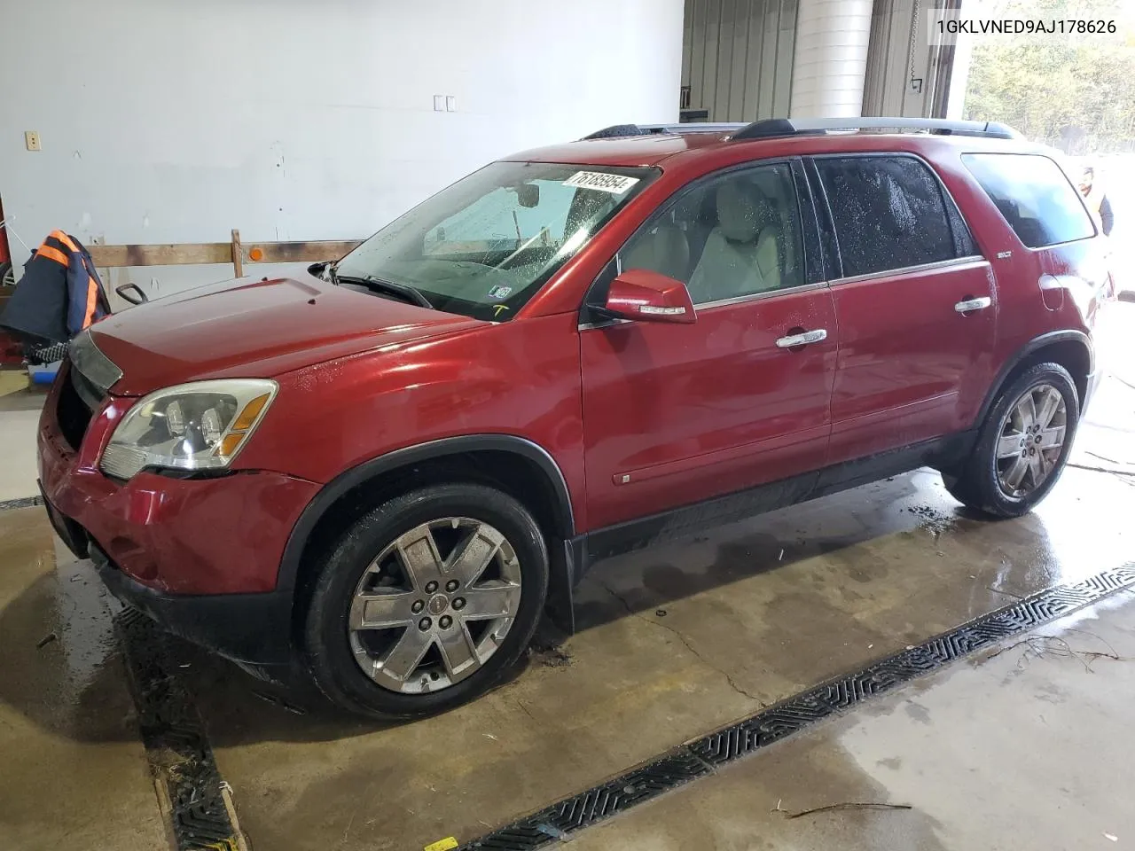 2010 GMC Acadia Slt-2 VIN: 1GKLVNED9AJ178626 Lot: 76185954