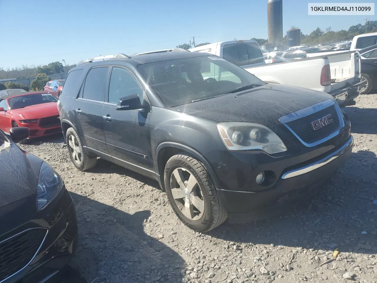 2010 GMC Acadia Slt-1 VIN: 1GKLRMED4AJ110099 Lot: 76726084