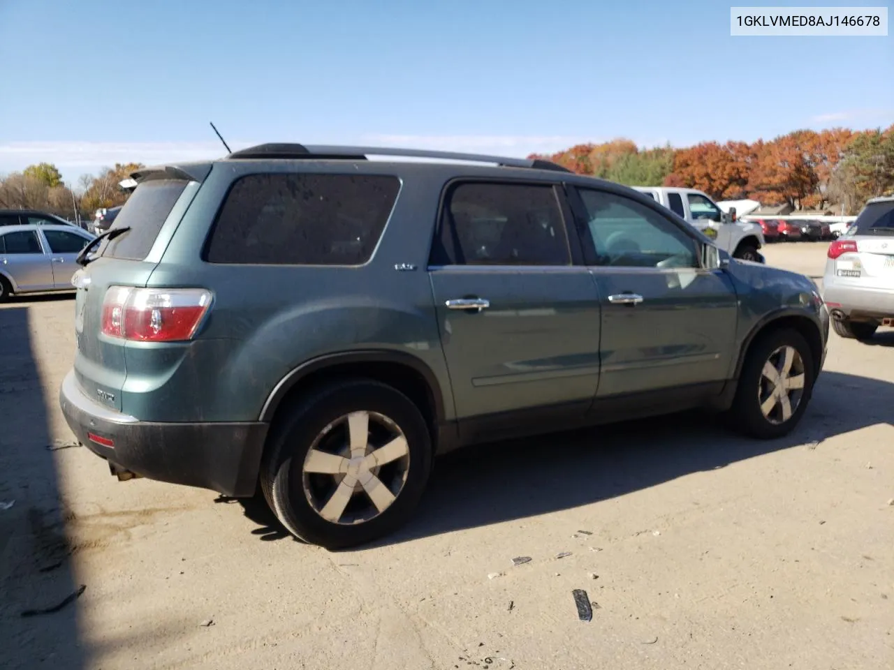 2010 GMC Acadia Slt-1 VIN: 1GKLVMED8AJ146678 Lot: 76737314