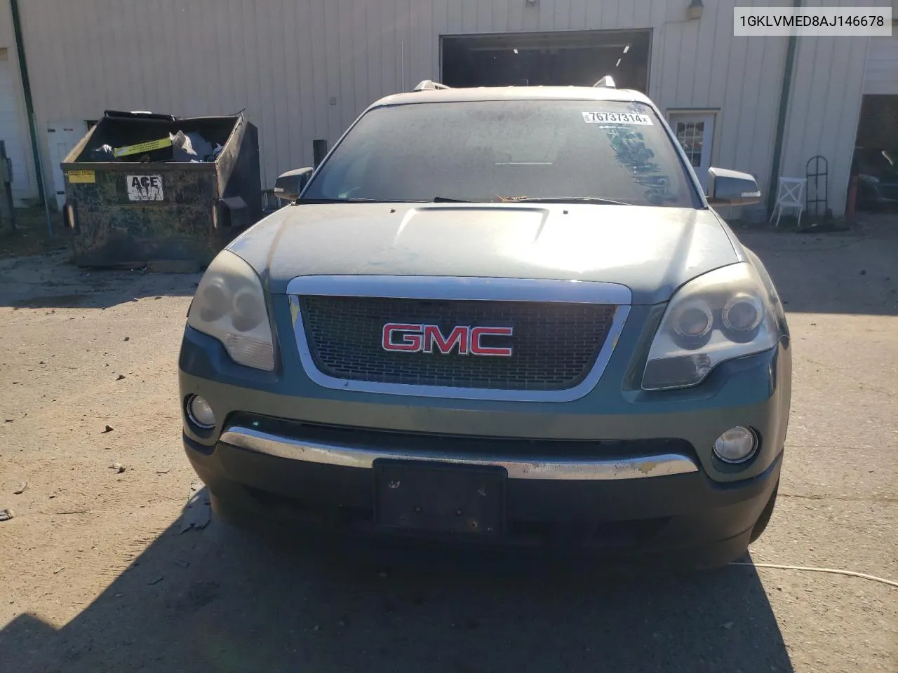 1GKLVMED8AJ146678 2010 GMC Acadia Slt-1