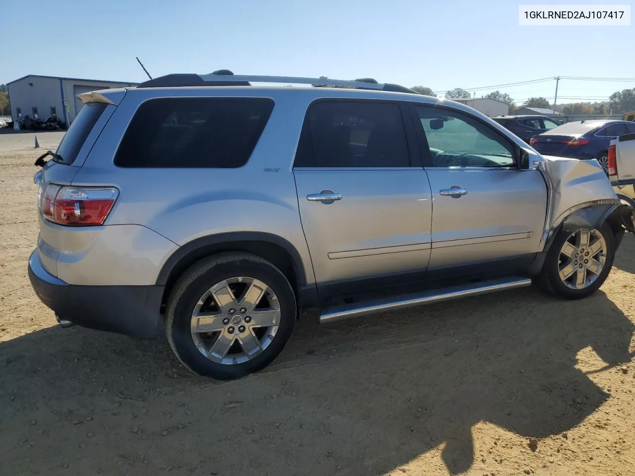 2010 GMC Acadia Slt-2 VIN: 1GKLRNED2AJ107417 Lot: 76878884