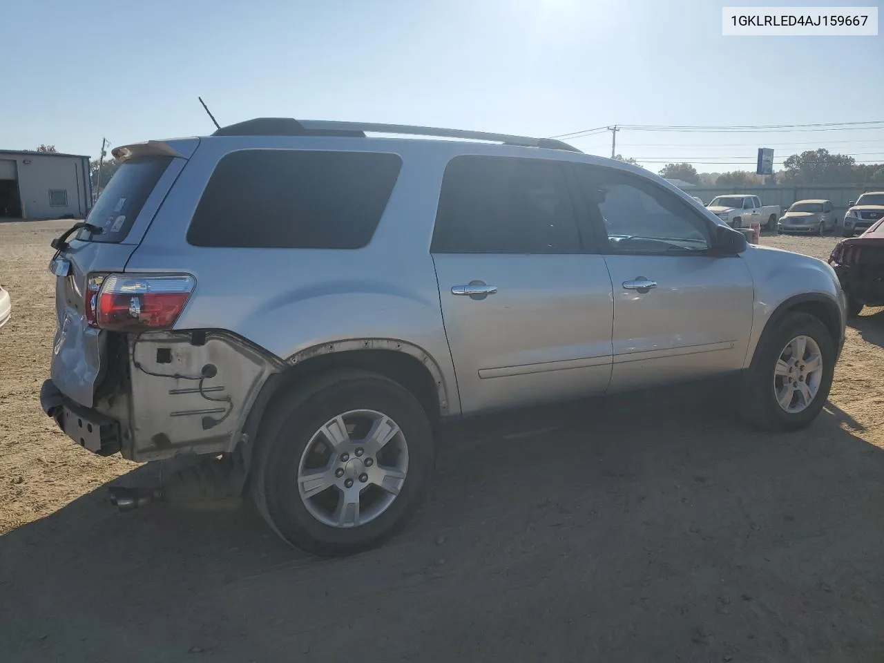 2010 GMC Acadia Sle VIN: 1GKLRLED4AJ159667 Lot: 77172864