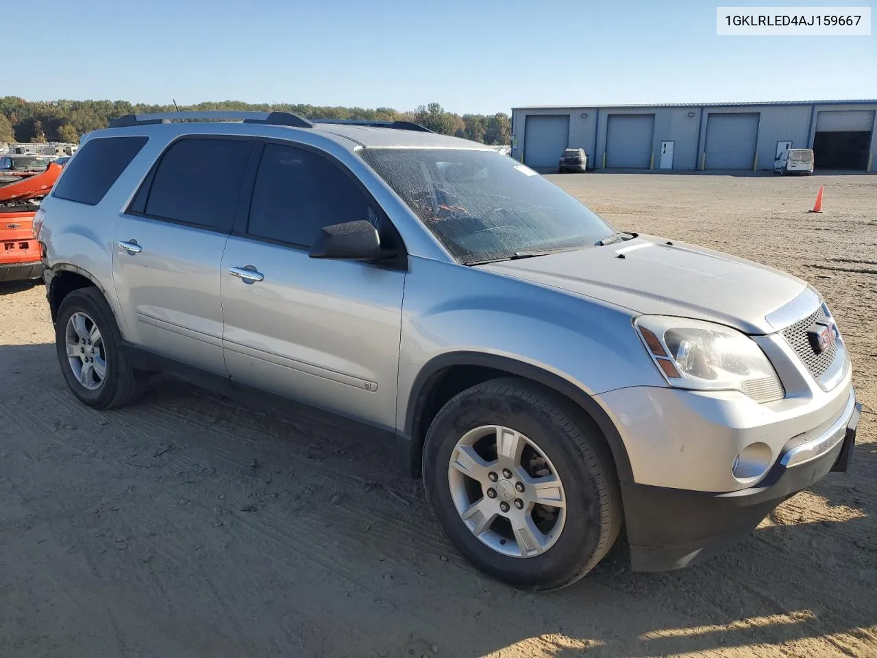 2010 GMC Acadia Sle VIN: 1GKLRLED4AJ159667 Lot: 77172864