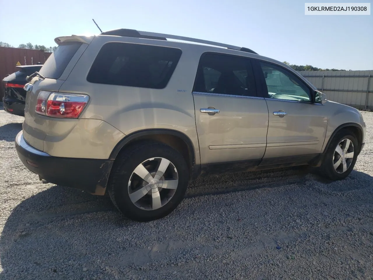 2010 GMC Acadia Slt-1 VIN: 1GKLRMED2AJ190308 Lot: 77278814