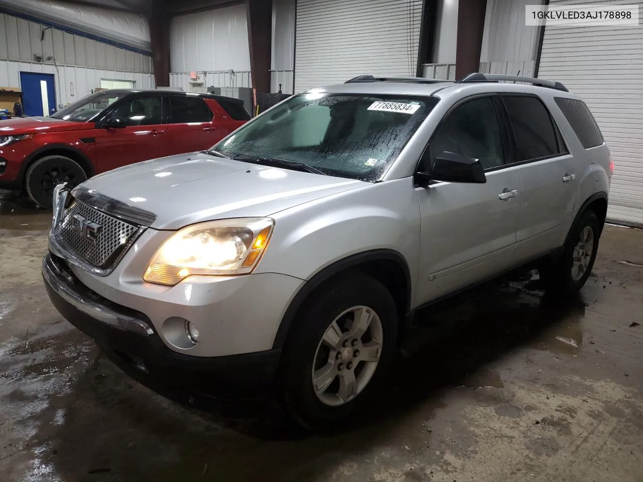 2010 GMC Acadia Sle VIN: 1GKLVLED3AJ178898 Lot: 77885834